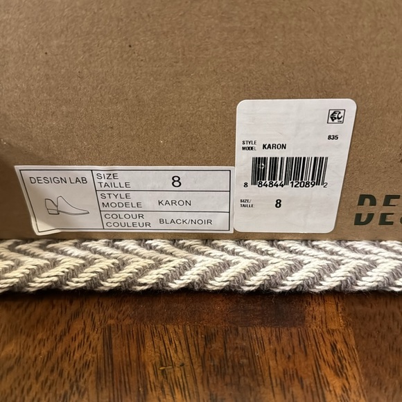 Design Lab Black Shoes - Picture 9 of 9